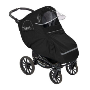 Housse de pluie Tinkafu avec écran, noir